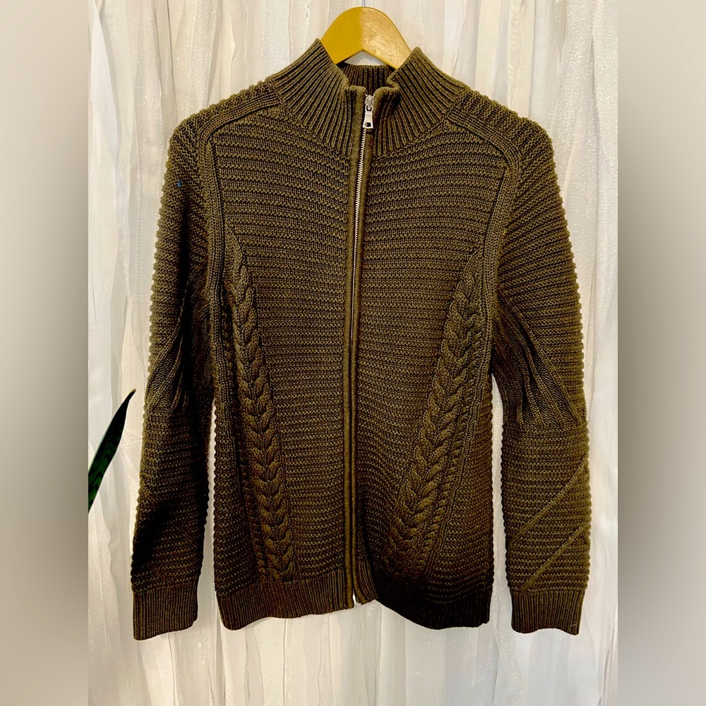 Gap Full Zip Sweater size large